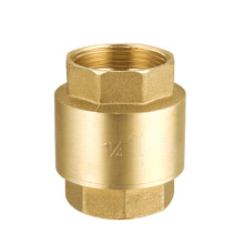 full brass surface polishing swing female thread check valves